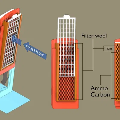 Hộp lọc tái sử dụng Marina slim filter s10-15-20