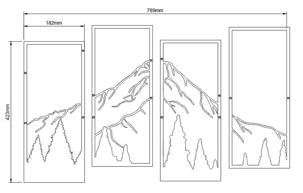 Tranh Treo Tường Hình Núi - Image 1