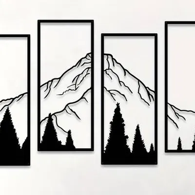 Tranh Treo Tường Hình Núi