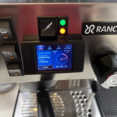 Hộp đựng màn hình Nextion cho Gaggiuino - Rancilio Silvia V6