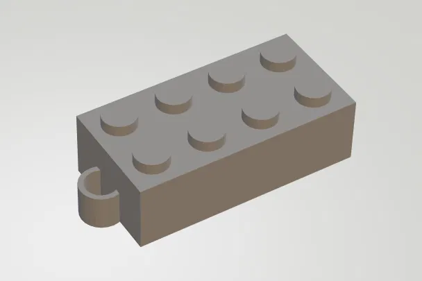 Gạch Lego có móc treo (Trang trí cây thông Noel) - Image 2