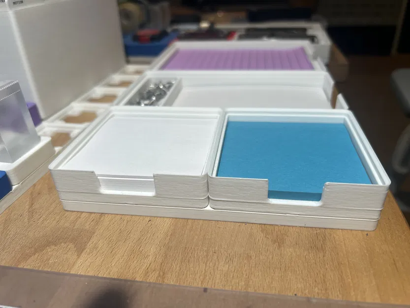 Kệ Giấy Ghi Chú / Post It Note Holder Chuẩn Gridfinity - Image 1