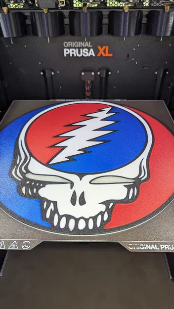 Logo Steal Your Face Của Grateful Dead Tách Rời - Image 1