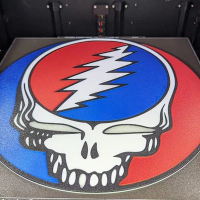 Logo Steal Your Face Của Grateful Dead Tách Rời