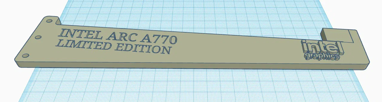 Giá đỡ Card Đồ Họa Intel Arc A770 Limited Edition - Image 1