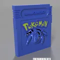 Hộp Cart GBC "Pokemon Blue" - Thumbnail 1