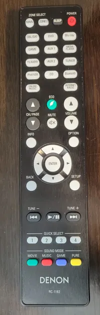 Nắp Pin Điều Khiển Từ Xa Denon - Image 2