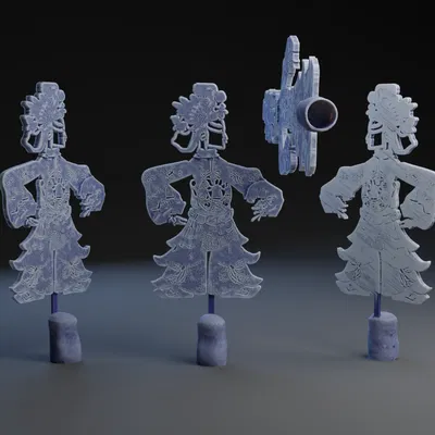 Múa rối bóng Indonesia - Múa rối ngón tay