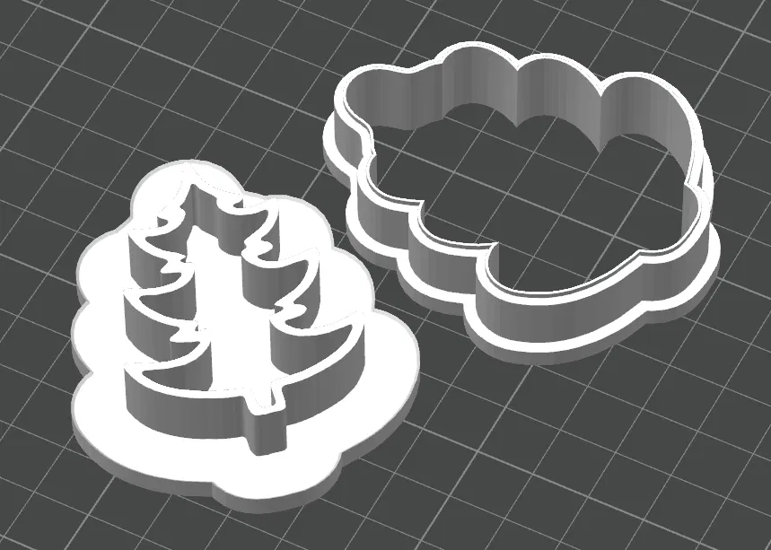 Khuôn Cắt Cây Thông Noel - Image 1