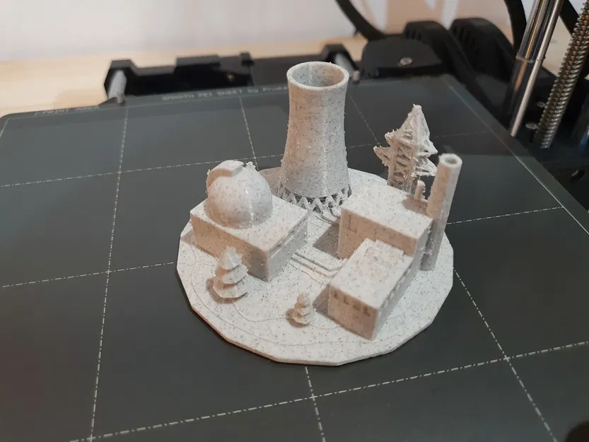 Mô Hình Nhà Máy Điện Hạt Nhân - Image 1