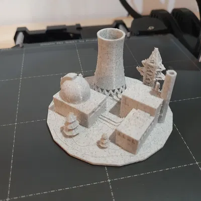 Mô Hình Nhà Máy Điện Hạt Nhân