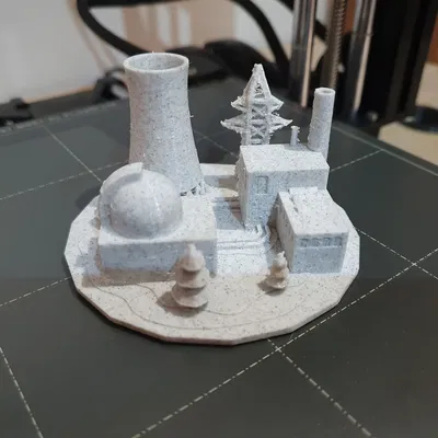 Mô Hình Nhà Máy Điện Hạt Nhân