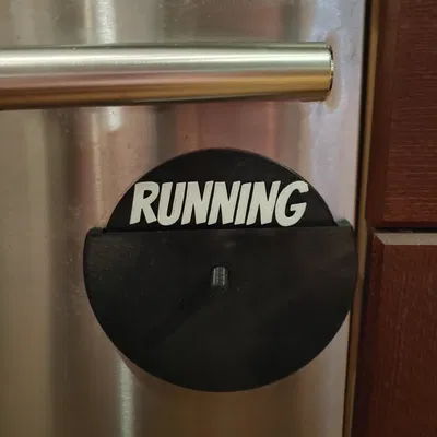 Biển Báo Máy Rửa Chén Ba Chiều