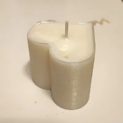 Khuôn Nến Hình Trái Tim