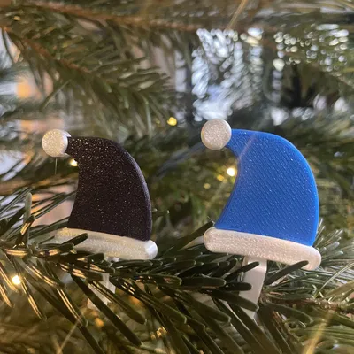 Nón Ông Già Noel gắn ly hoặc trang trí cây thông Noel