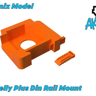 Giá đỡ Din Rail cho Shelly Plus