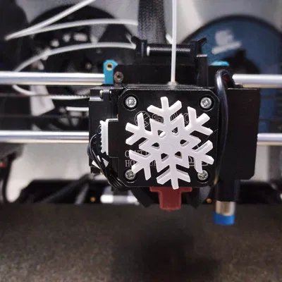 Trang Trí Đầu Đùn Tuyết Rơi Cho Sovol SV06