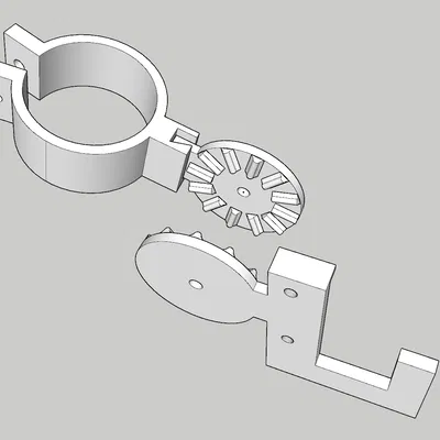 Kẹp RaspiCam cho CR10 V2/V3