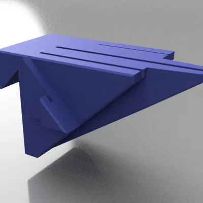 Kệ Giữ Thước Đo Tiết Kiệm Không Gian Kiểu French Cleat