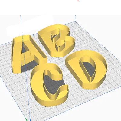 Chữ LED Bên Trong Đế Lớn Hơn