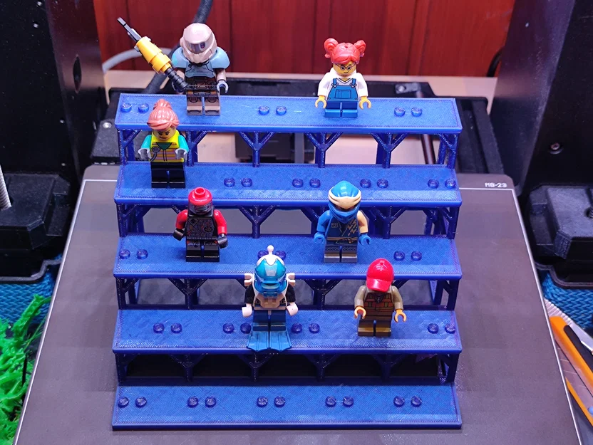 Chân đế LEGO hình nhân kết nối theo tham số - Image 1