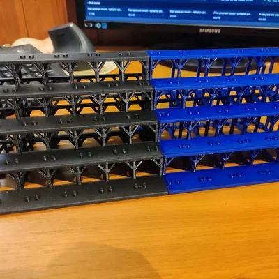 Chân đế LEGO hình nhân kết nối theo tham số