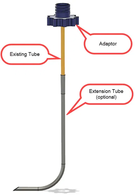 Bộ Chuyển Đổi Bơm Xà Bông Cho Chai 1 Gallon - Image 2