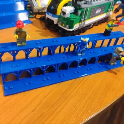 Chân đế LEGO hình nhân kết nối theo tham số