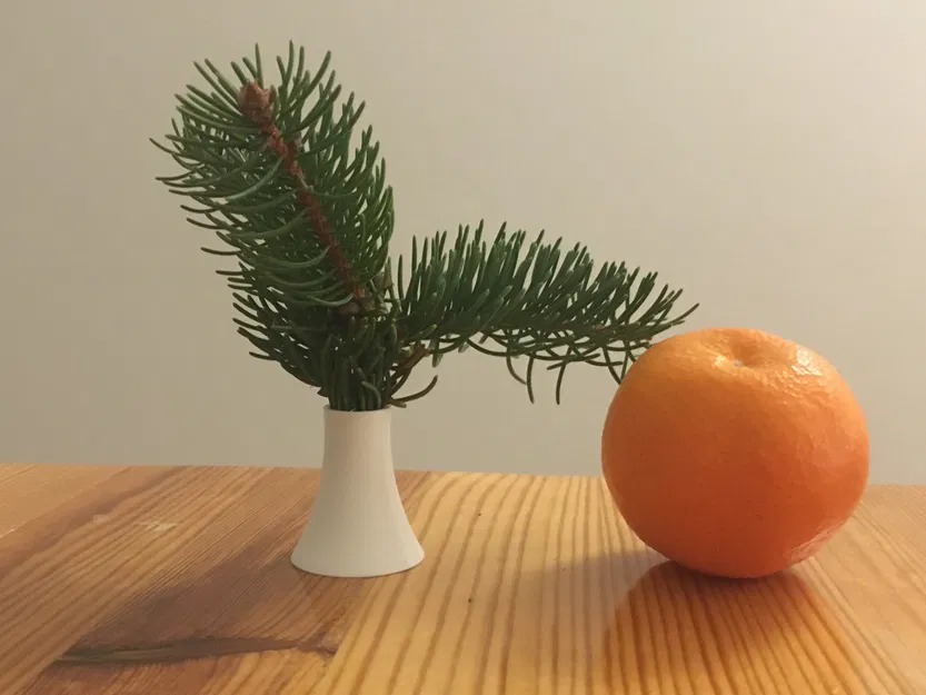 Cây thông mini: Bình cắm cành Noel - phiên bản Swabia của cây thông Noel ;) - Image 2