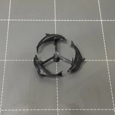 Mô Hình Trực Quan Hóa Máy Đùn Nhựa Cá Heo