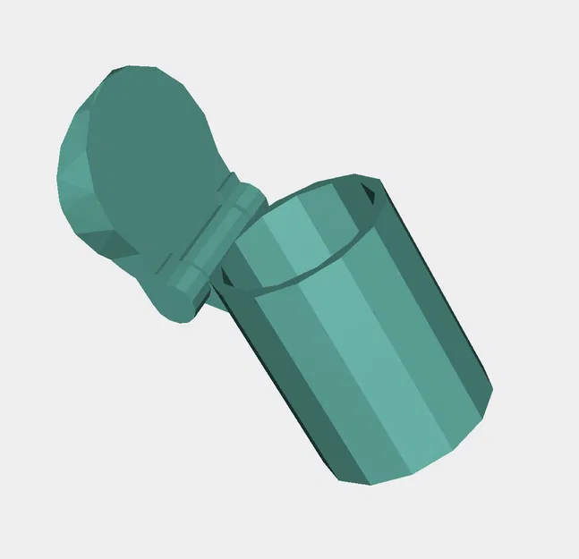 Thùng rác Low poly (in-place) - Image 1