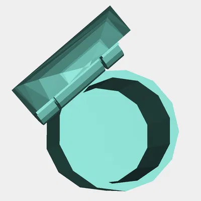 Thùng rác Low poly (in-place)