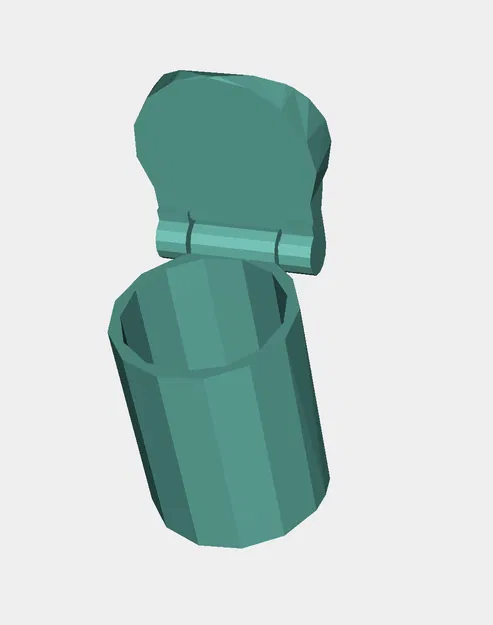 Thùng rác Low poly (in-place) - Image 3