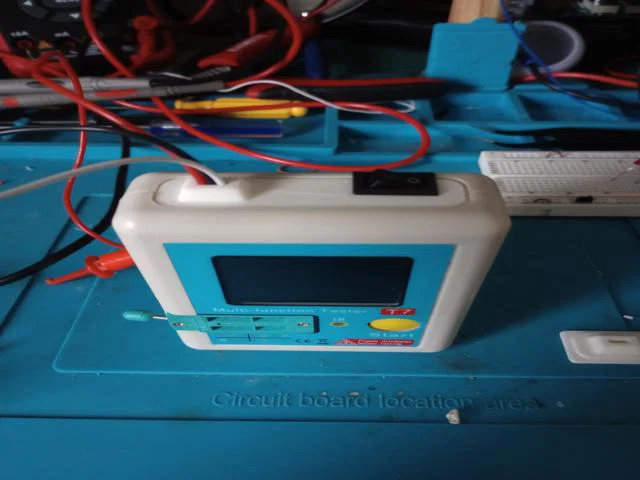 Tấm cuối T7 cho bộ kiểm tra linh kiện với kẹp mini - Image 2