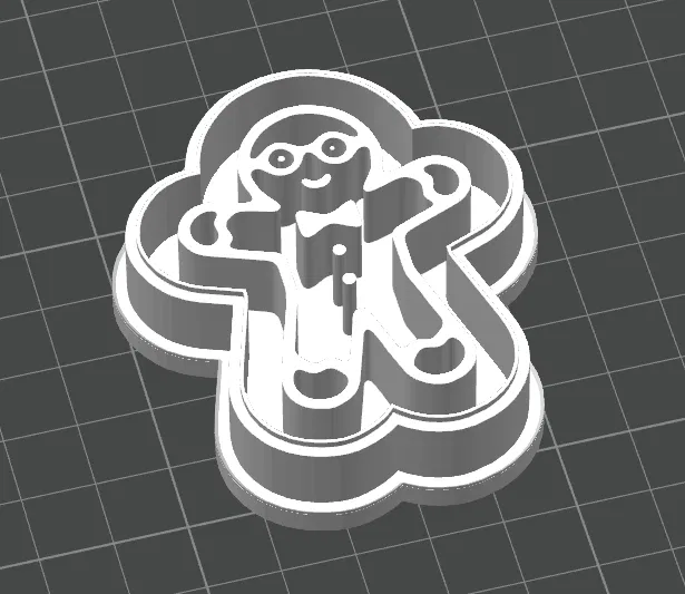 Khuôn Cắt Bánh Gừng Ham Học - Image 2