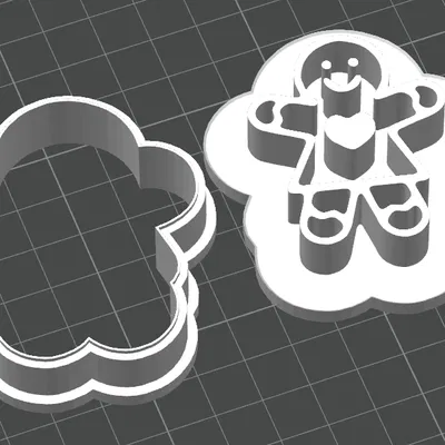 Khuôn Cắt Bánh Gừng Hình Cô Gái