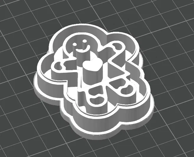 Khuôn Cắt Bánh Gừng Hình Cô Gái - Image 2