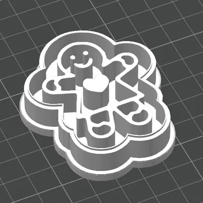 Khuôn Cắt Bánh Gừng Hình Cô Gái