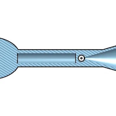 Nòng thổi 625 cal. đầu tù
