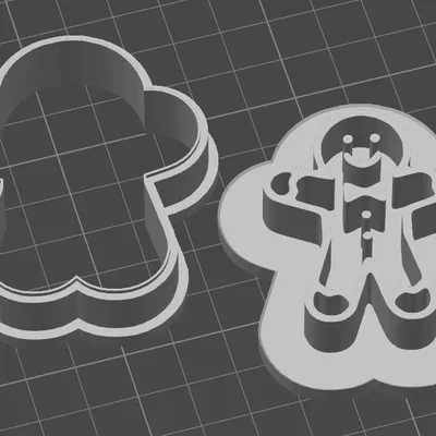 Khuôn cắt bánh Gừng Giáng Sinh Cổ điển 2