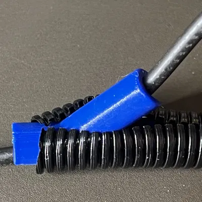 Dụng cụ luồn cáp cho ống xoắn có rãnh