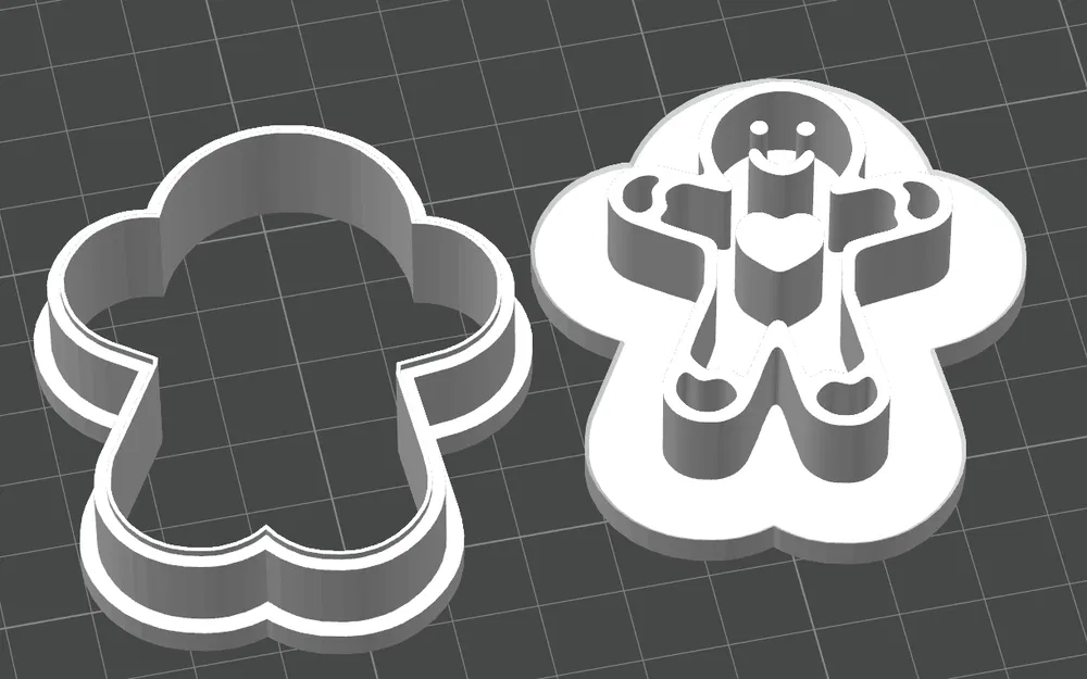 Khuôn Cắt Bánh Gừng Hình Trái Tim - Image 1