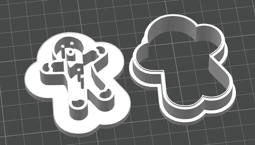 Khuôn Cắt Bánh Gừng Ngạc Nhiên - Image 1