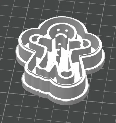 Khuôn Cắt Bánh Gừng Chân Gãy - Image 2