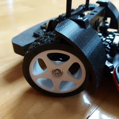 Dè chắn bùn Tamiya TT02 kiểu rally