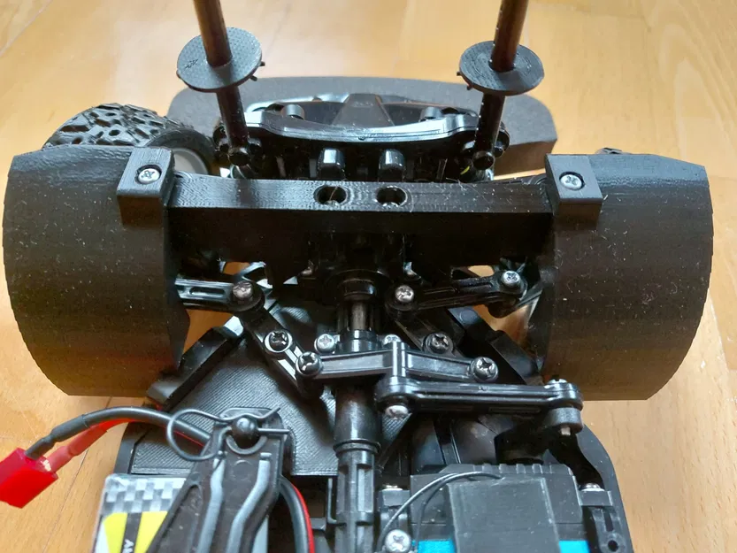 Dè chắn bùn Tamiya TT02 kiểu rally - Image 2