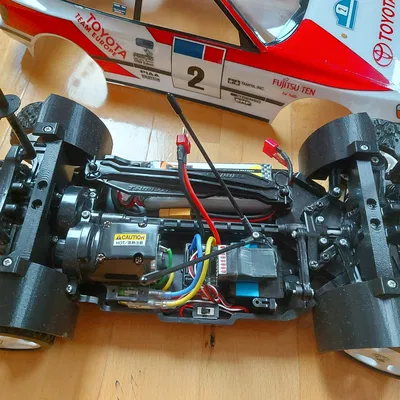 Dè chắn bùn Tamiya TT02 kiểu rally