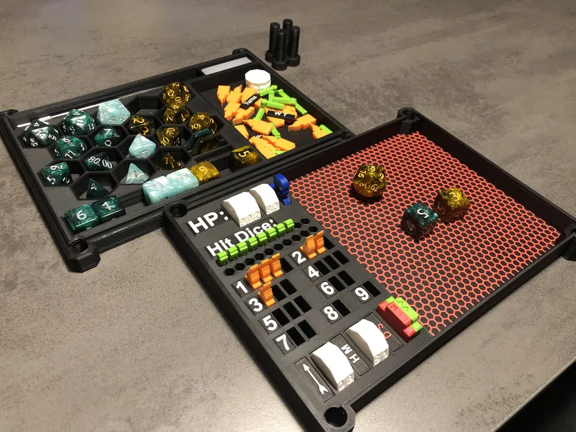 Hộp / Bàn tính xúc xắc DnD - Image 3