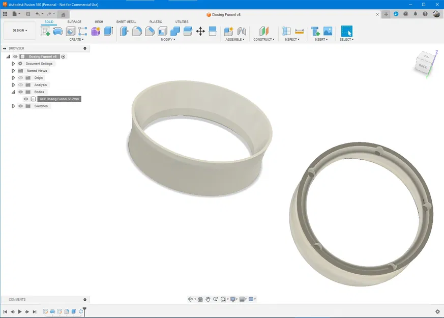Phễu Định Lượng Từ Tính 58mm Theo Thông Số - Image 4