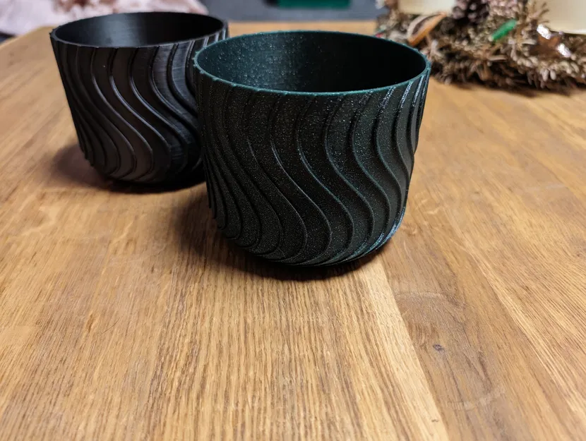 Chậu Hoa Hình Chữ S Cho Cây Cảnh - Image 2